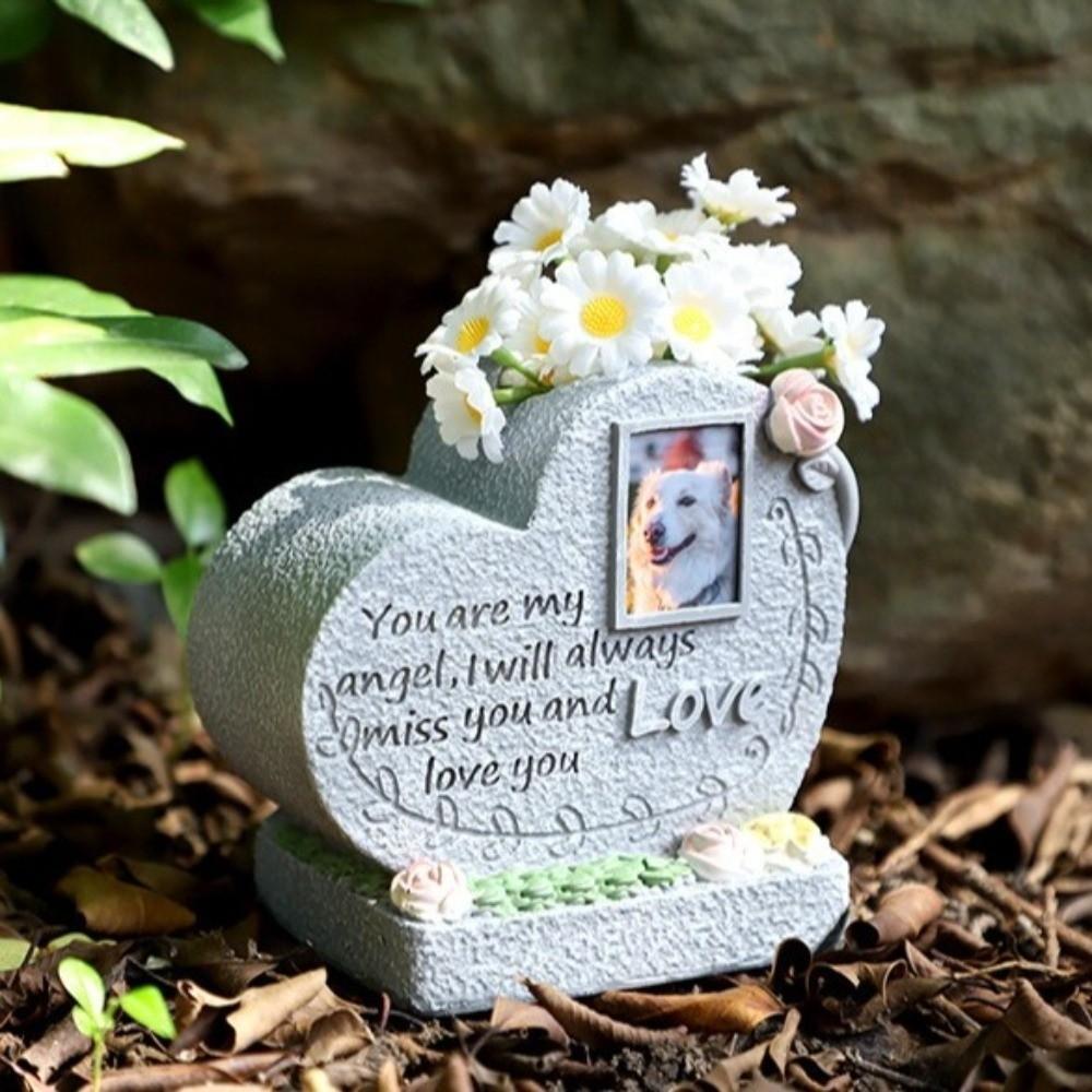 Weerbestendige Pet Memorial Steen Waterdichte Kat Sacrificiële Grafsteen Begrafenis Ceremony