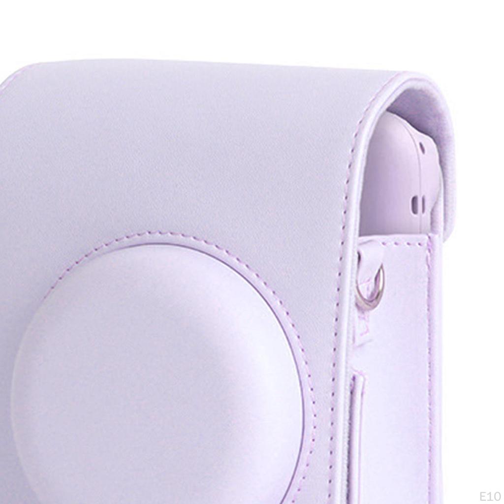 Camera Case Bag PU Leather/ Compact Adjustable Shoulder Strap/ Protective Case/ Carrying for