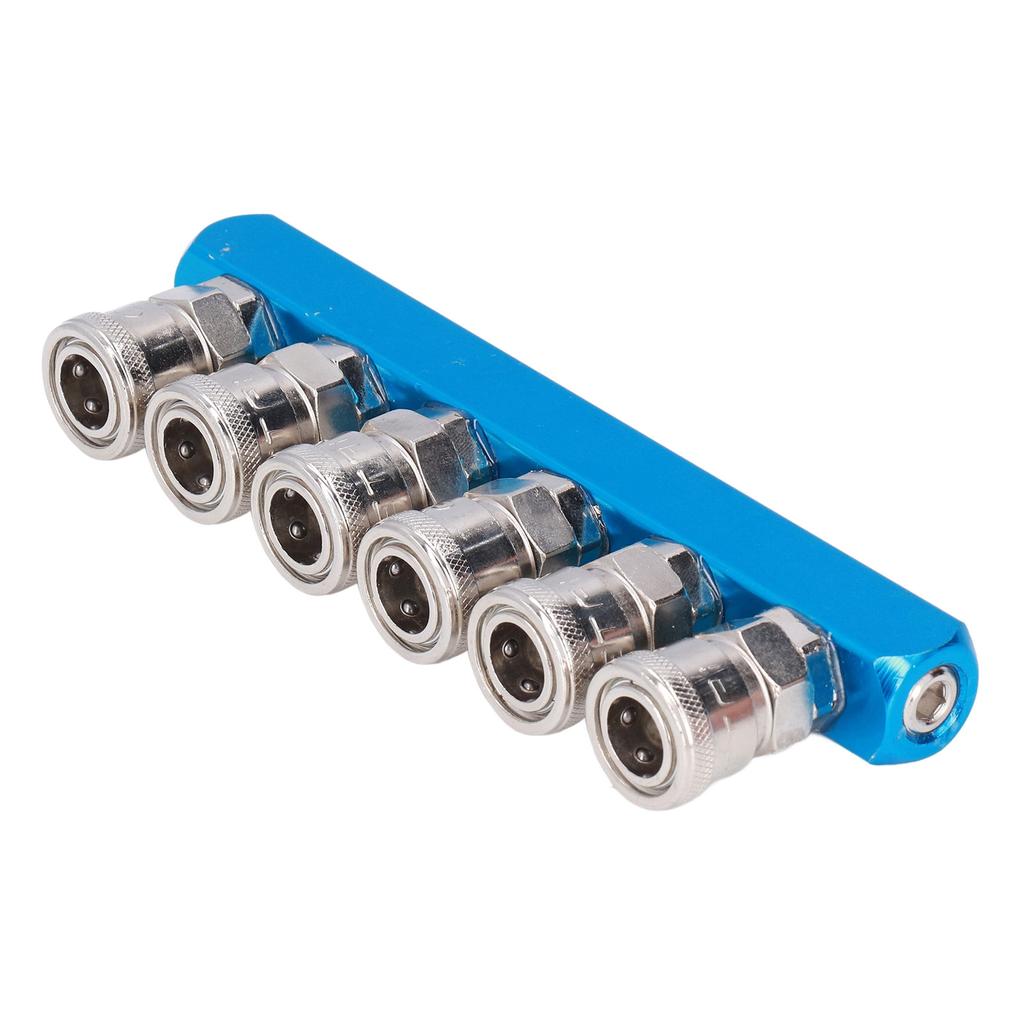 G14 Air Distribution Block Straight Air Hose Splitter Pneumatic Manifold with ConnectorSML?6