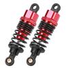 2pcs 1 10 Metal Shock Struts Damper Fit for HSP RC Car Model Part Accessory Red