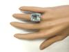 Ring Inlaid With Lake Blue Zircon Ring Jewelry Copper Jewelry