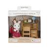 Sylvanian Families Doll/Furniture Set [Chocolate Rabbit Girl/Furniture Set] DF-10 ST Mark Certification For Ages 3 and Up Toy Dollhouse Sylvanian