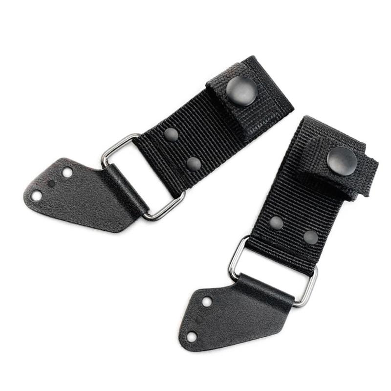 Leichte Scheide für Klinge Gürtelhalterung mit Nylon-Gurtband-Befestigung Komfortabel für langes Tragen