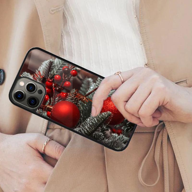 

Christmas Tree New Year Art Magnetic Phone Case For APPLE iPhone 17 Air 16 14 13 12 Pro Max 15 Plus Charge MagSafe Cover iPhone 13mini