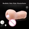 Male Sex Toy Gay Masturbation Sexual Intercourse Tools Artificial Pocket Pussy Realistic Skin Man Body Real Doll Adult