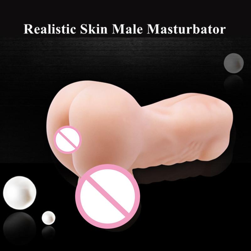 Mužská sexuální hračka Gay masturbace Nástroje pro sexuální styk Umělá kapsa kočička Realistická kůže Mužské tělo Skutečná panenka Dospělý