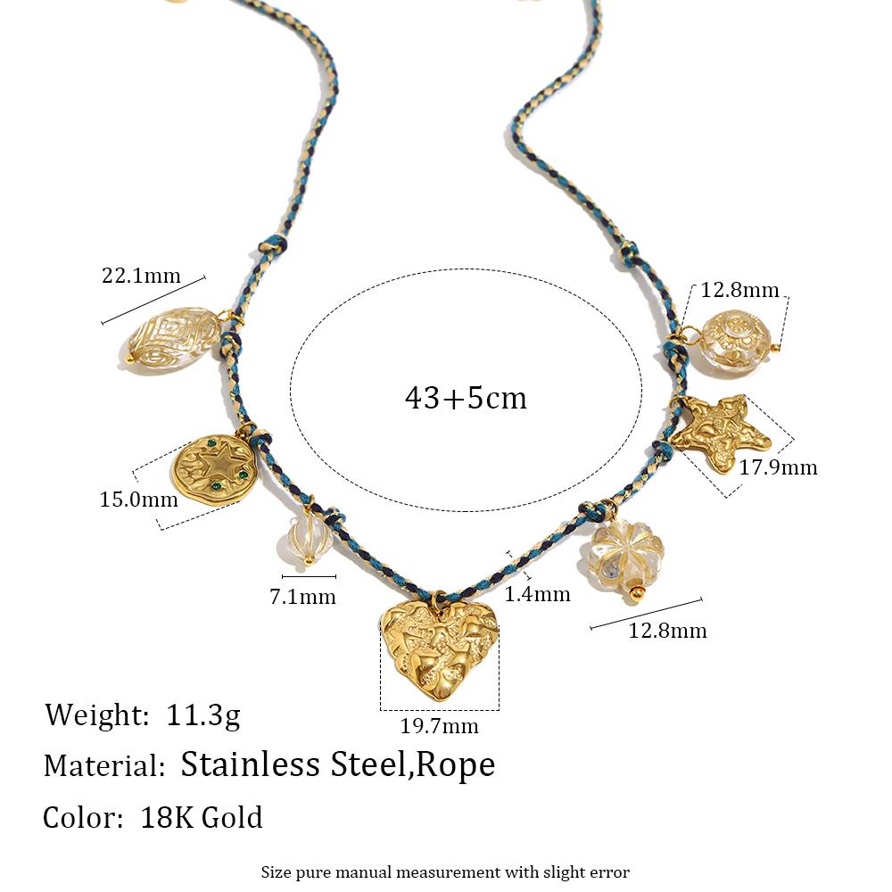 

MamacitaSlay 316L Stainless Steel Guitar Leopard Head Pendant Necklace Waterproof Neck Jewelry Women s 18K Gold Plated Necklace