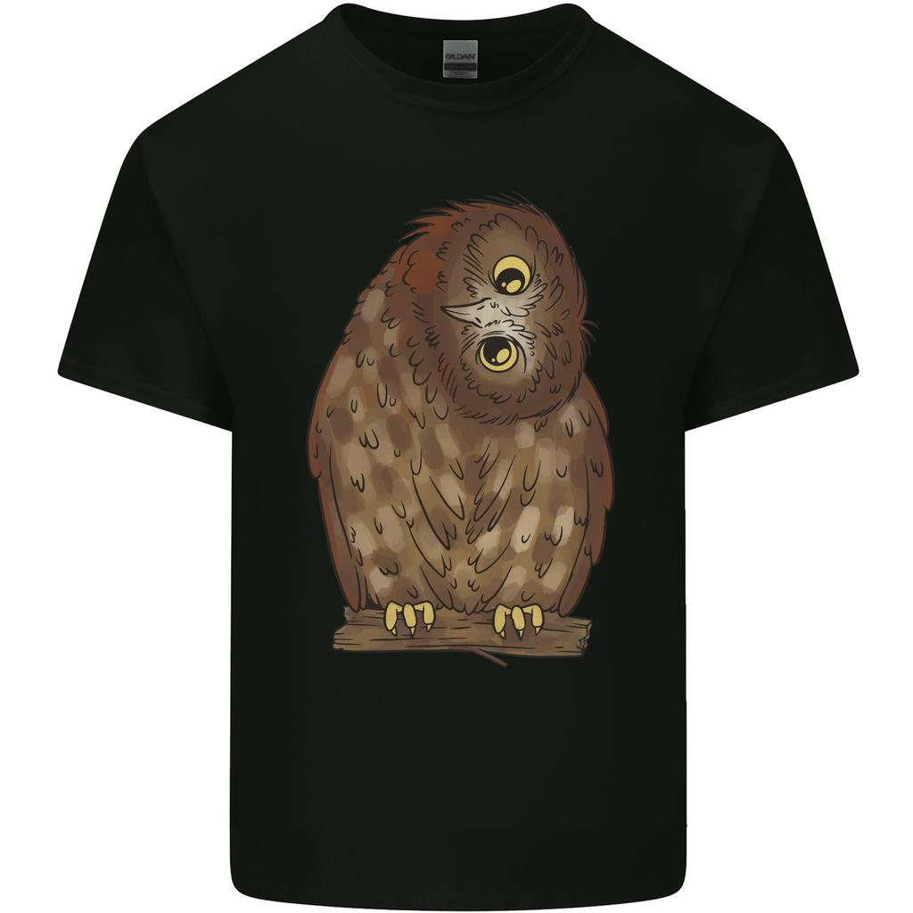 A Funny Owl Unisexs Light Cotton TShirt
