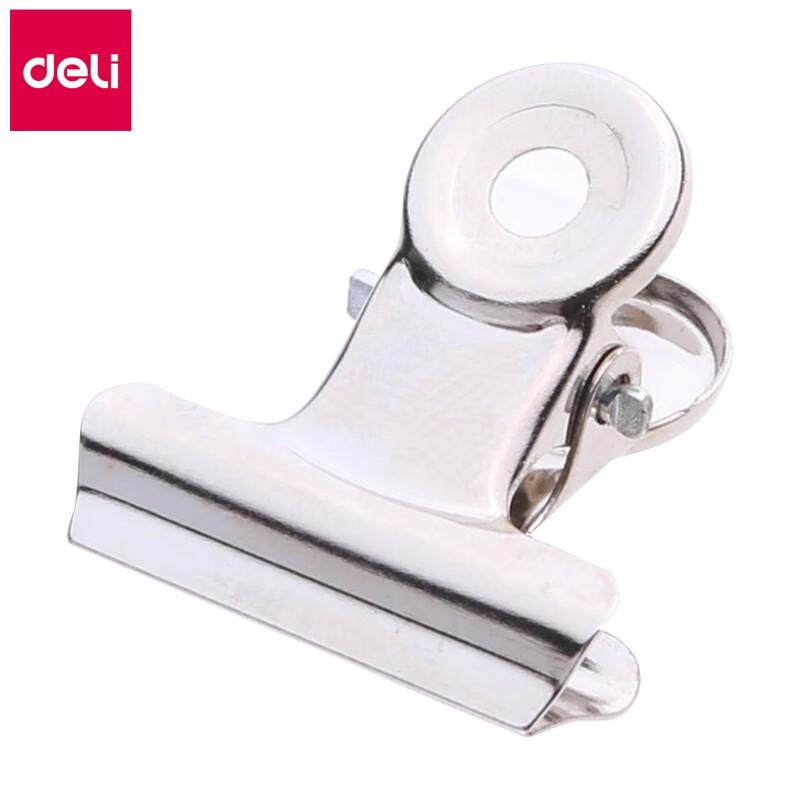 Deli 19mm Stainless Steel Round Paper Clips