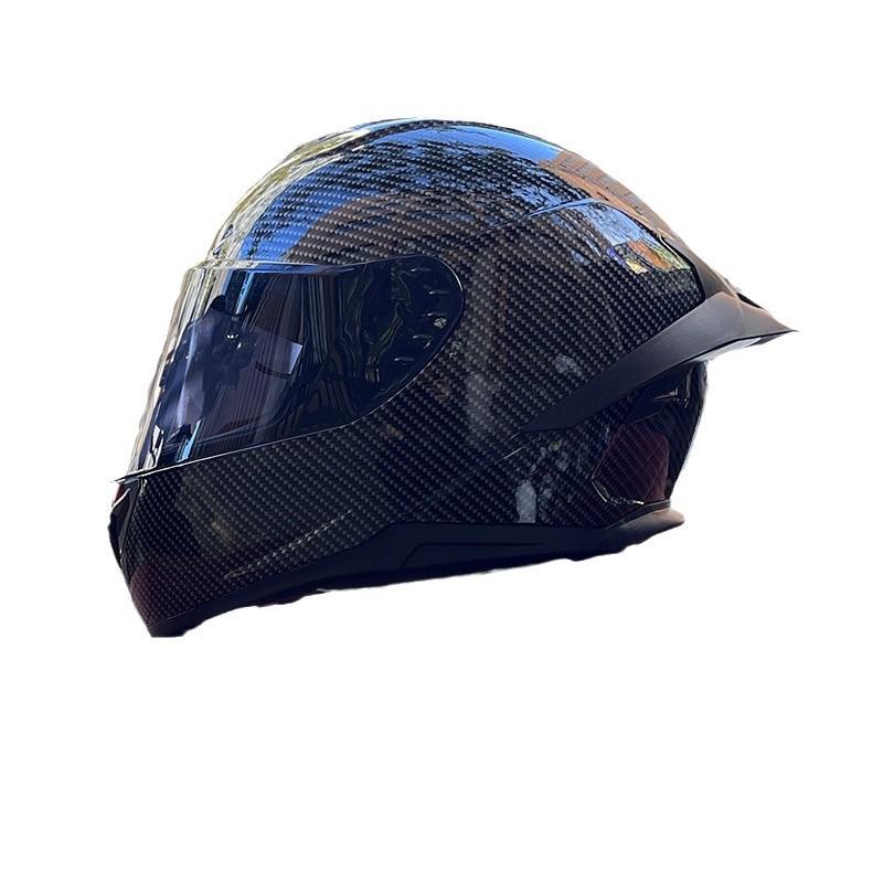 ECE/GB Certified Full Face Motorcycle Helmet With Bluetooth Intercom Men Women Use Large Rear Wing Stylish Design