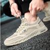 New Spring Breathable Men's Shoes Casual Versatile Mesh Shoes Softsoled Durable Running Shoes Male Fashion Comfortable Sneakers