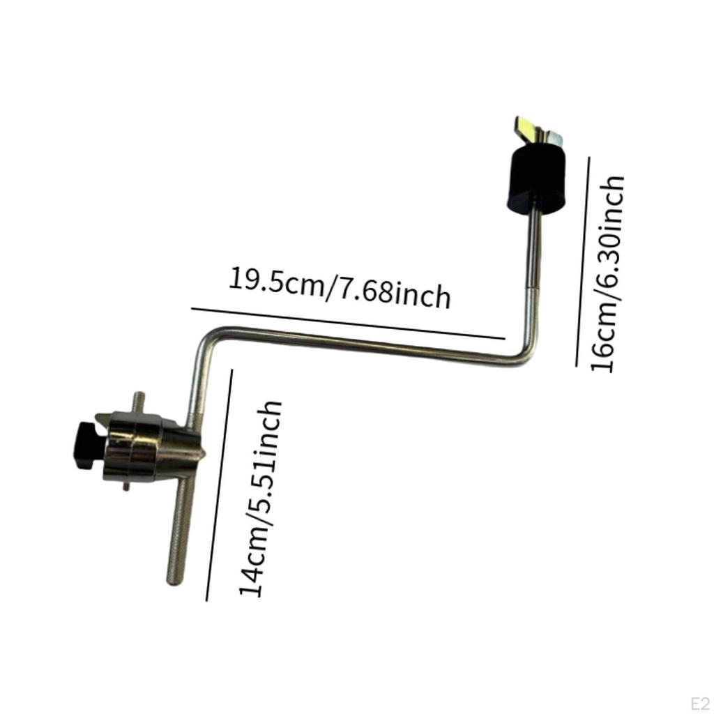 Drum Cymbal Stand Arm Parts Cowbell Clamp Holder Metal Clip