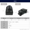 Joya Waterproof Leather BackpackBusiness Bag BLACK J4832