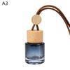 1Pcs Small Round Cap Empty Pendant Ornament Car Essential Oil Diffuser Fragrance Air Freshener Scent Perfume Bottle