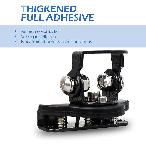 2PCS LED Light Bar Mounting Brackets, Adjustable Waterproof Hood Work Light Bracket, Vehicle LED Shockproof Non-damaging Installation Clamp,