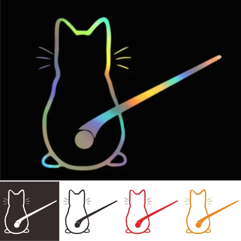 

Cute Kawaii Car Styling Decals Cartoon Rear Window Sticker Art Design Car Stickers