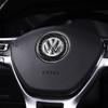 FD06-Valve Stems Caps New Carbon Fiber Car Steering Wheel Sticker Decorative Stickers For VW Volkswagen Golf 6 7 Polo CC Tiguan Passa