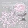 Heart Glitter Nail Art Glitter Flower Butterfly Pink Cherry Blossom Glitter Nail Art Mermaid Sequins Iridescent Prism