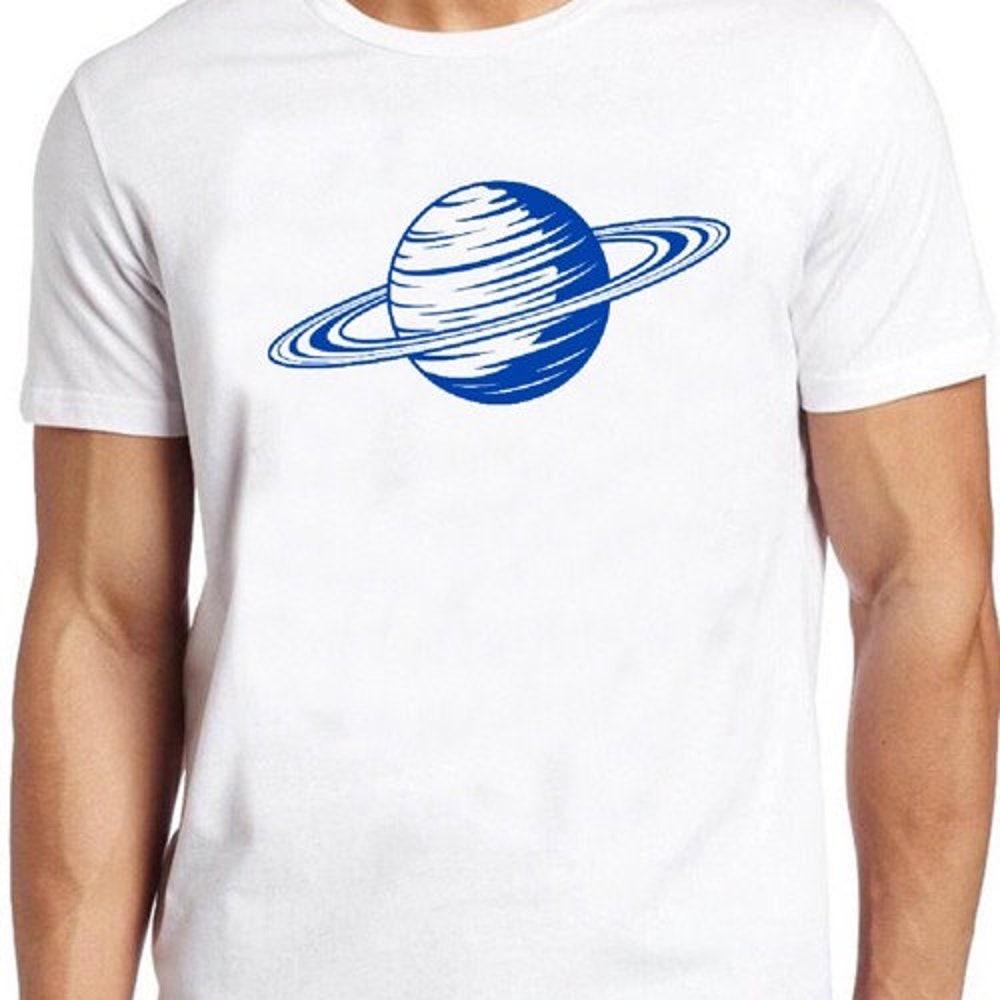 

230GSM 100% Cotton T-Shirt Saturn T Shirt Planet Solar Syystem Nasa Funny Cool Gift Tee 313