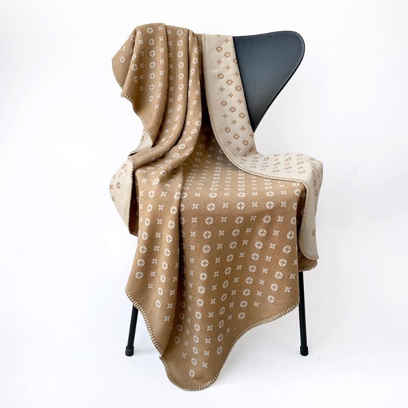 

Office scarf women s autumn and winter warm versatile fashion double-sided shawl wool scarf empty suite shawl 180*65cm