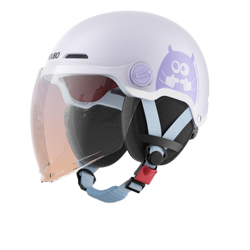 Electric Car Helmet Couple Four Seasons Universal Battery Motorcycle Men's Half Helmet Helmet