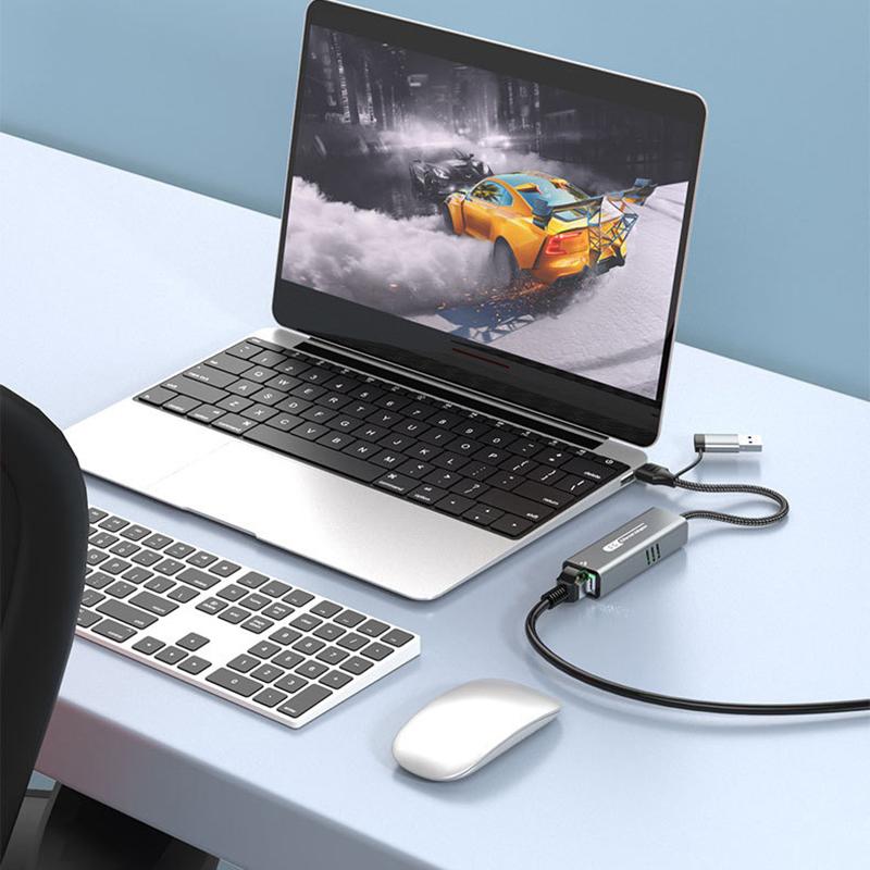 

Адаптер USB 5 Гбит/с на Ethernet для ноутбука, чипсет RTL8157, 5000 Мбит/с USB3.2 на RJ45, сетевой конвертер 5G 2.5G 1G 100 Мбит/с