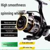 All-Metal Spinning Reel with Slanted Line Cup for Long-Cast Smooth Lure, Sea, and Rock Fishing.