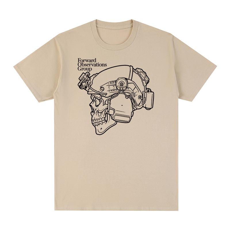 Forward Observations Group T-shirt Classic Teenager Graphic Death Skeleton Satan Cotton Men T shirt New TEE TSHIRT Womens Tops