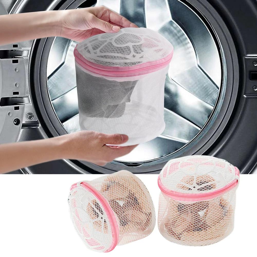 1pc Women Lingerie Bra Underwear Laundry Washing Bags Net Mesh Clothes Sock Organizer Zip Bags Hosiery SaverBras Protector