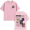 Rapper Myke Towers Graphic T-shirts Men Women Clothing Fashion Hip Hop Oversized T Shirt Unisex Cotton Short Sleeve T-shirt Tops