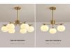 Modern Nordic Cream Chandelier - Luxury Living Room & Restaurant Lighting