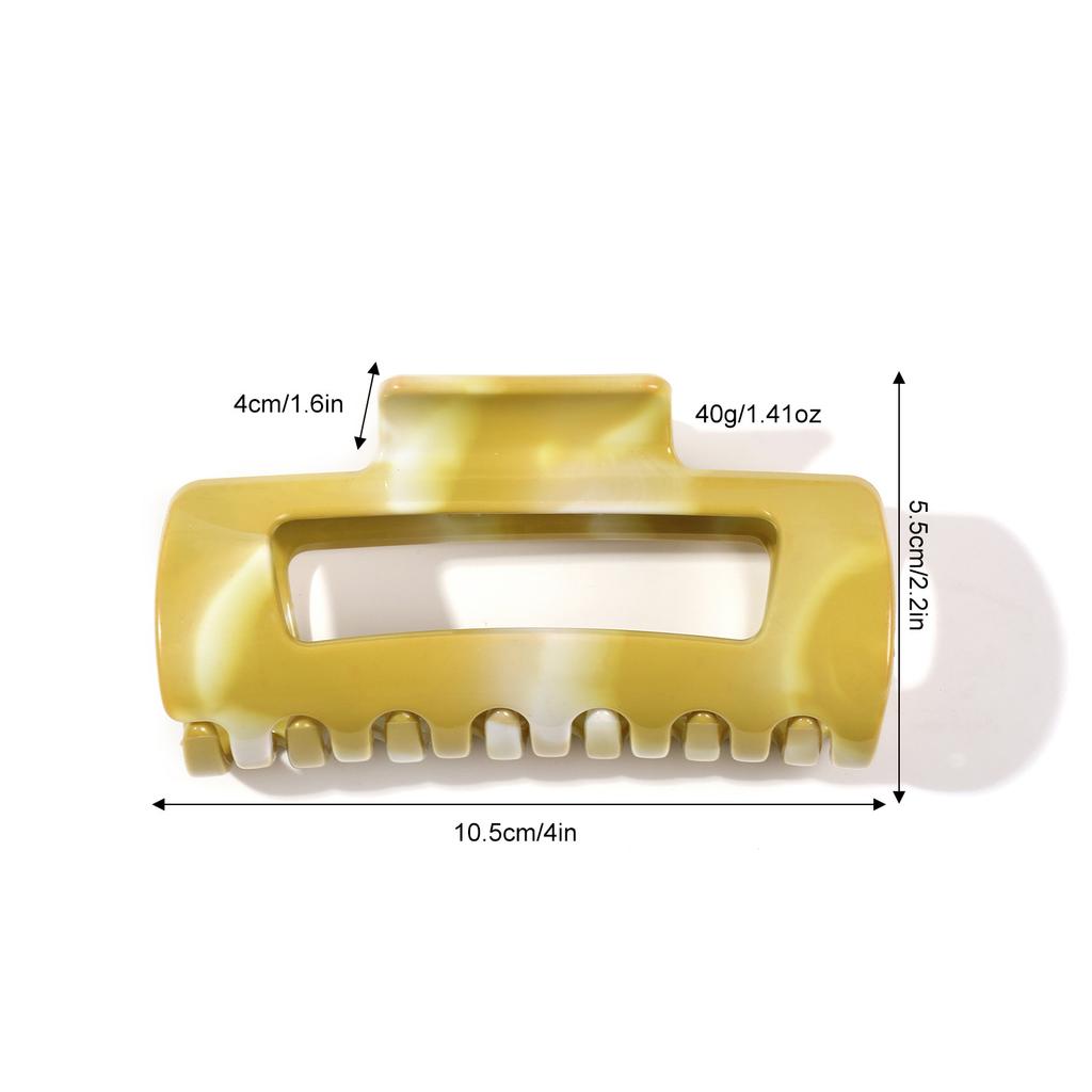 Soft silicone shark clip hairpin anti-collision protection rear head clip hair anti-drop durable clip grab clip