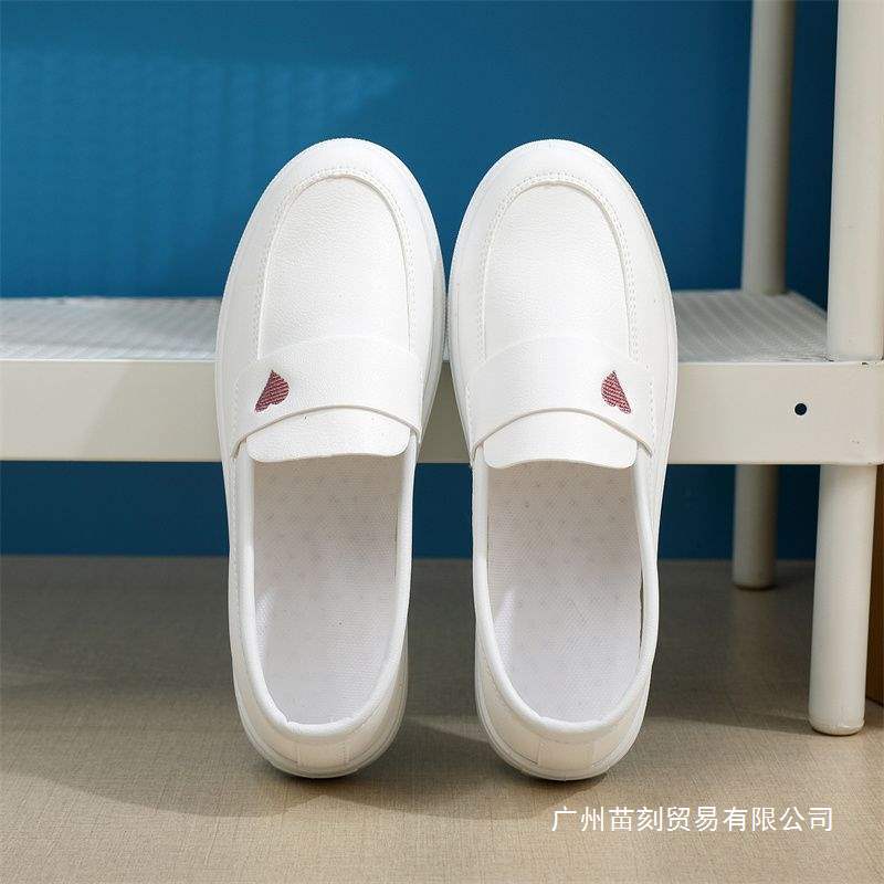 Nurse shoes soft-soled breathable summer not tired feet spring and autumn white flat-soled healthcare workers work shoes