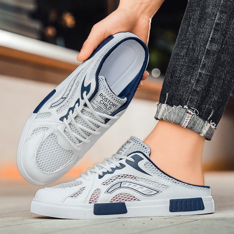 Pánské sportovní sandály Letní nazouváky Neformální sandály Tenisky Dřeváky Studentské pantofle Nadměrná velikost