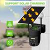 Solar-powered Surveillance Camera, Smart Wireless IP Network Camera, High-definition Video Monitor