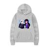 Sam and Colby2D Mikiny s potiskem Mikina Hip Hop Ležérní Unisex Podzim Zima Fleecové Streetwearové Top Sudaderas