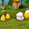 Decor Hen Chicken Miniatures Figurines Fairy Garden Ornaments Home Decorative Micro Landscape