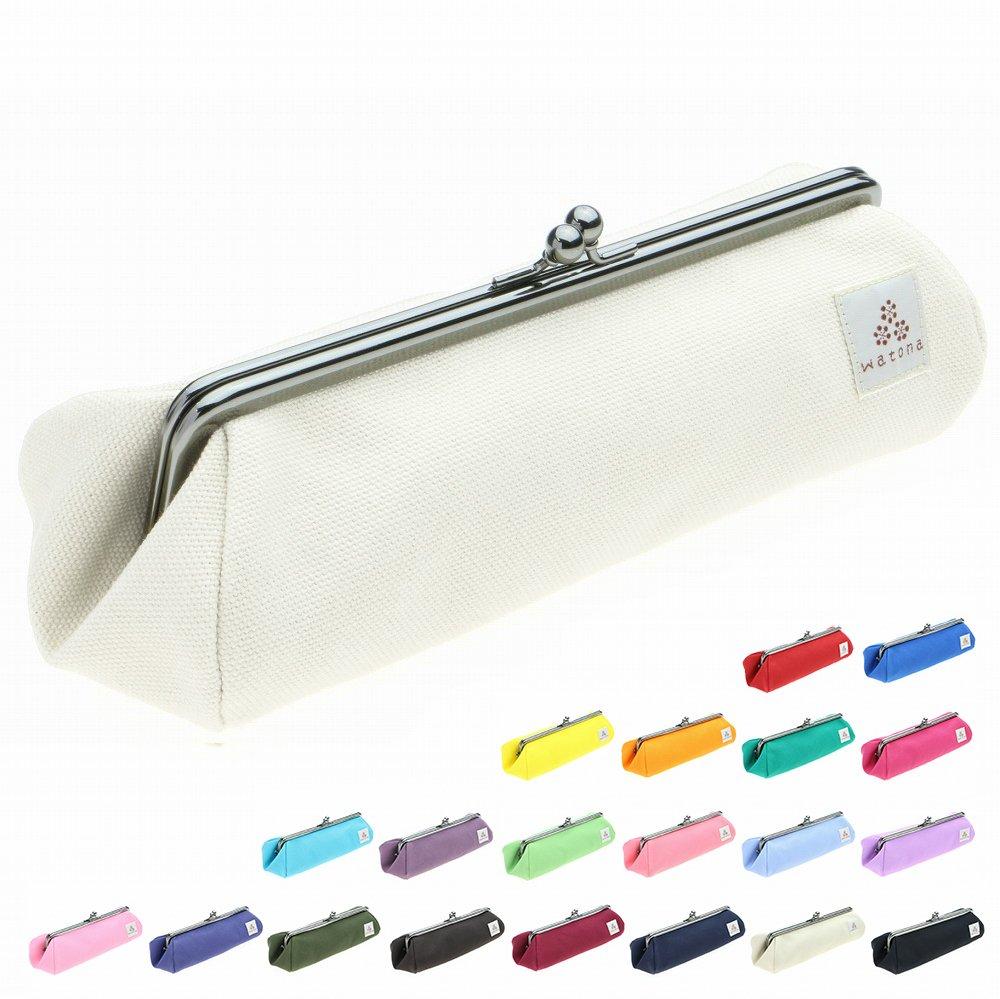 

Watona Canvas Purse Pen Case (White) білий
