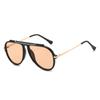 Advanced Pilot's Large-frame Sunglasses Unisex Trend Riding Driving Mountaineering Camping Ultraviolet-proof Shades Glasses