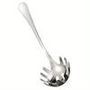 Servidor de Pasta de Acero Inoxidable con Dientes Utensilio Versátil para Escurrir Espaguetis Perfecto para Cocina Cocina Casera