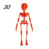 Desktop Gadgets for Pranks Dancing Skeleton Aquarium Bubbler, Halloween Dynamic Fish Tank Ornament, Skull Magnets Refrigerator 3D Printed Articulated