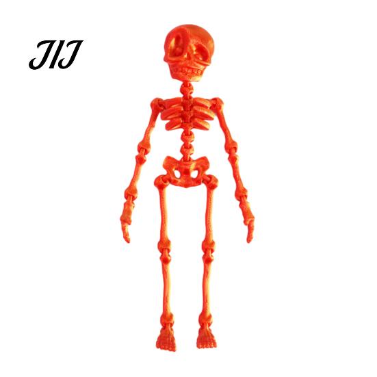 Desktop Gadgets for Pranks Dancing Skeleton Aquarium Bubbler, Halloween Dynamic Fish Tank Ornament, Skull Magnets Refrigerator 3D Printed Articulated