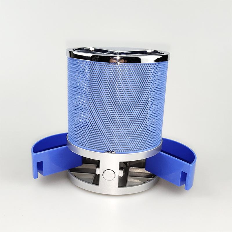 Criativo fio malha caneta titular despertador snooze relógio de mesa eletrônico com temperatura umidade calendário exibição