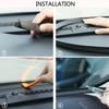 1PC Sealing Strip of Car Center Console, Modification of Instrument Panel Gap, Sound Insulation and Dust Prevention Rubber Strip