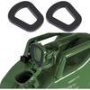 8pcs Jerry Can Gaskets Rubber Fuel Can Gaskets Replacement Gas Gaskets Gas Can Spout Gaskets Replacement Gaskets Fuel Washer Seals for 20L Jerry Can