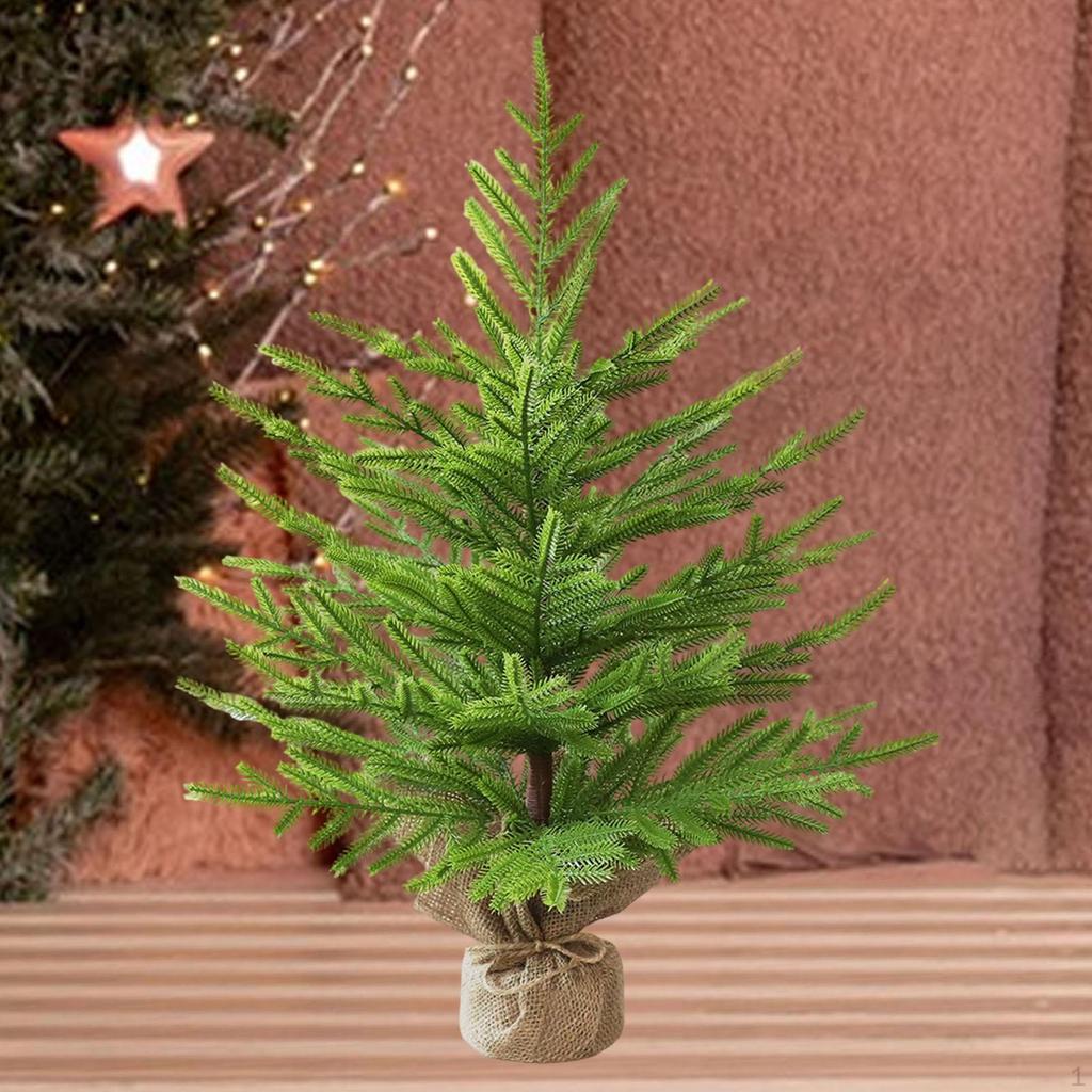 Artificial Small Christmas Tree Holiday Décor Versatile Ornament Tabletop for Party