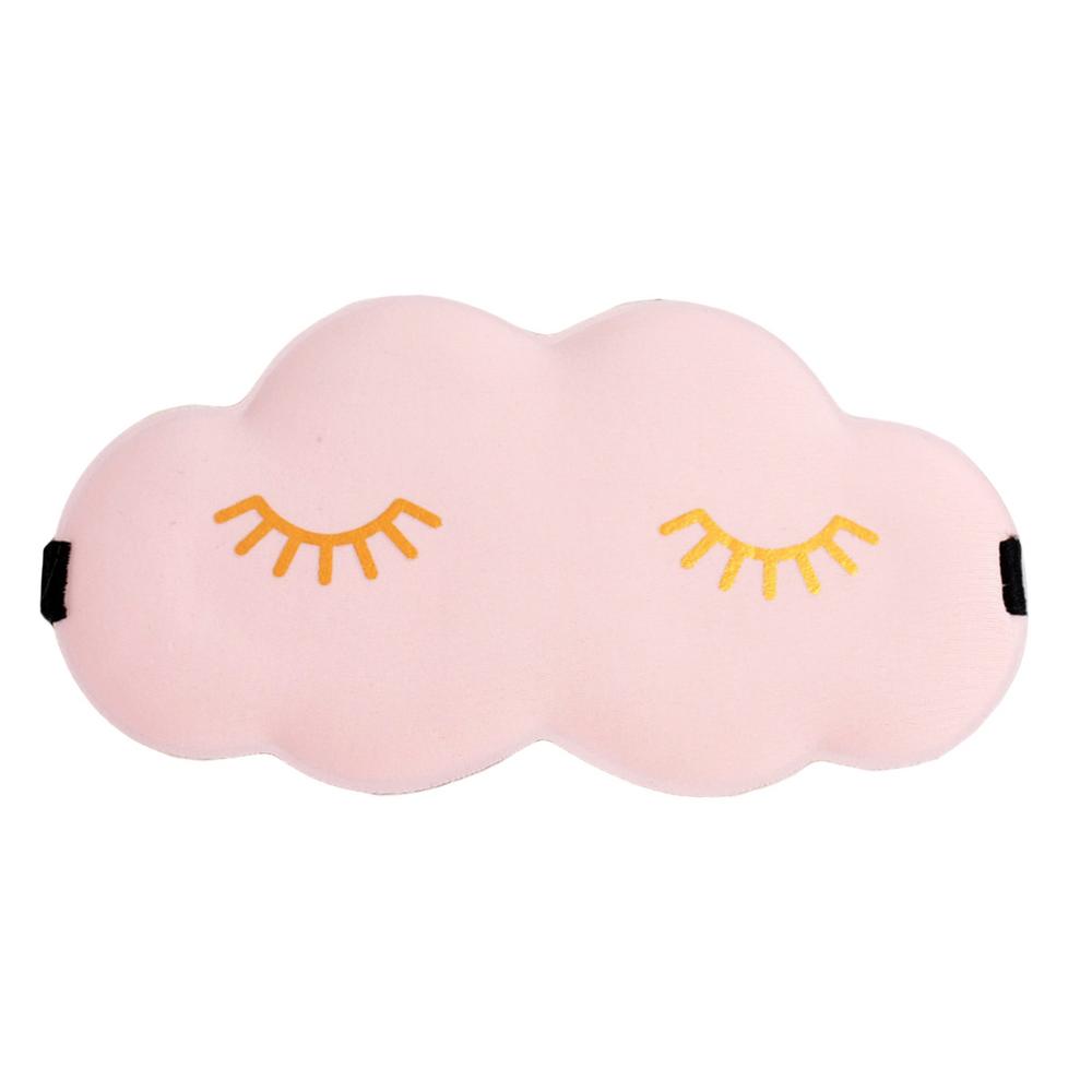 Blind Folds For Sleep Cloud Shape Foam Blind Folds For Sleep Multifunctional Ergonomic Sleep Cover With Adjustable Button For