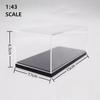 Scale 1/64 1/43 1/32 1/24 1/18 Clear Acrylic Display Box Case for Car Model Dust Cover Pre Made Box Diecast Professional Storage