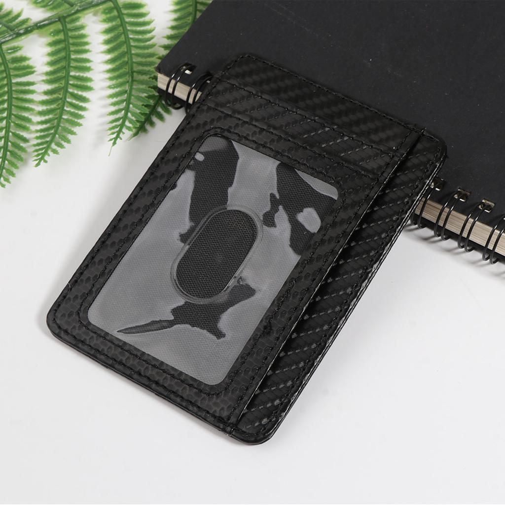 Slim Card Holder Wallet RFID Blocking Business Credit Cards Holders Money for Case PU Leather Purse for Women Men