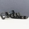 Punk Belt Men Scorpion Rivet Belt Western Belt Hip Hop Punk Personality Street Trousers Belt Men